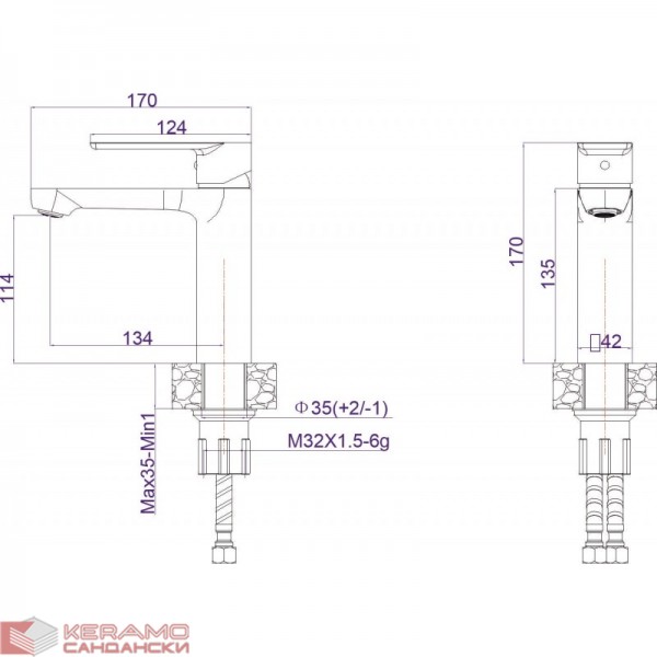 Смесители  ICF 111320GG