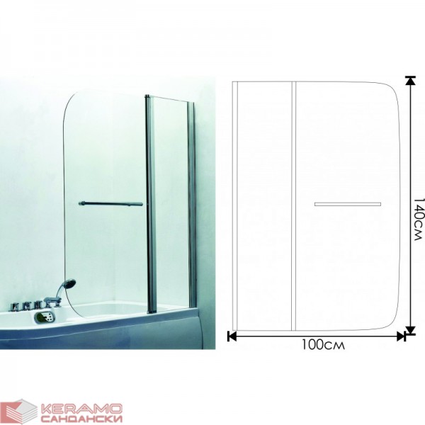 Параван за вана ICS 112TR R