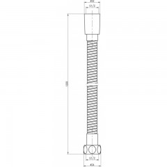 Шлаух за душ ICD  120 GOLD