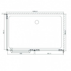  Душ кабини » ICL  2604R "DELIANA"
