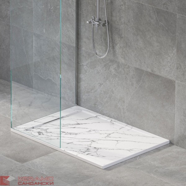 Поддушово корито MARBLE TEXTURE ICST  14080MB-3