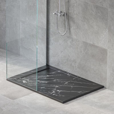 Поддушово корито MARBLE TEXTURE ICST  14080MB-4