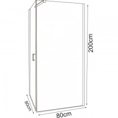  Душ кабина » ICL 157 80 L NEW