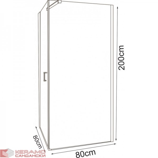 Душ кабина » ICL 157 80 L NEW