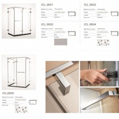  Душ кабини » ICL  2604R "DELIANA"