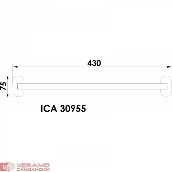  Аксесоари за баня АРИЕЛ  » ICA  30955
