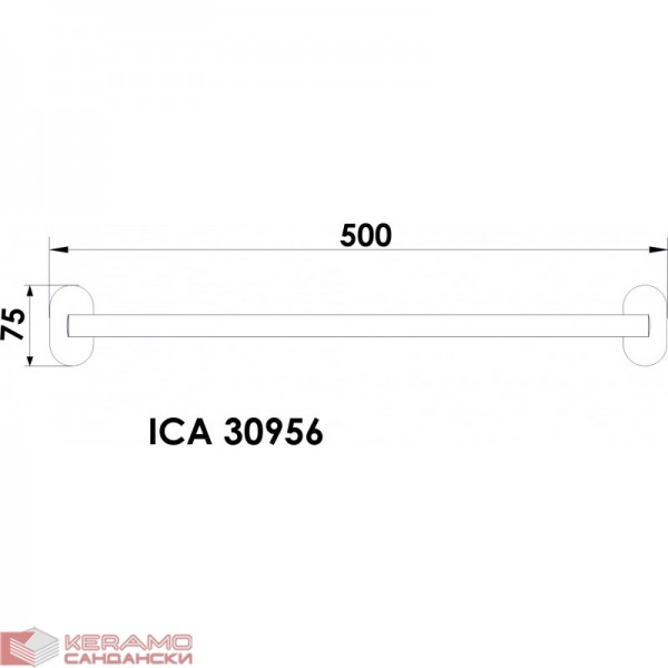  Аксесоари за баня АРИЕЛ  » ICA   30956 