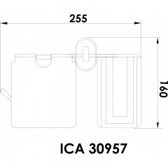  Аксесоари за баня АРИЕЛ  » ICA 30957 
