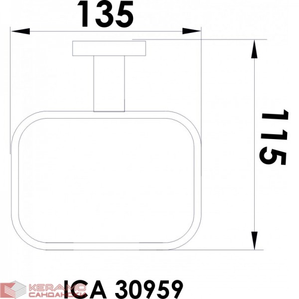  Аксесоари за баня АРИЕЛ  » ICA 30959