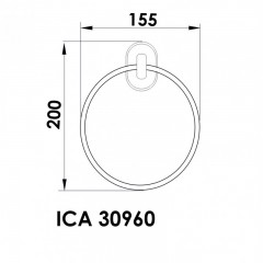  Аксесоари за баня АРИЕЛ  » ICA 30960