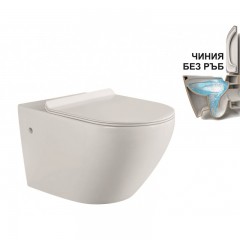 Стенна тоалетна чиния  ICC  3755 SLIM SEAT
