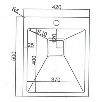 Кухненска мивка алпака ICK 4250H
