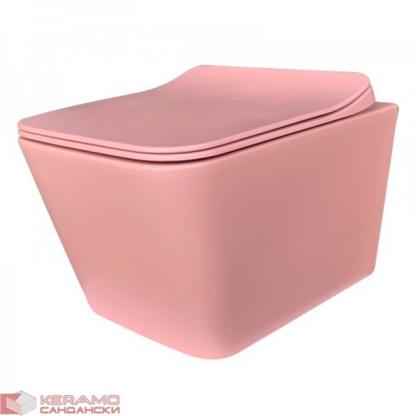Стенна тоалетна чиния  ICC 5135PINK