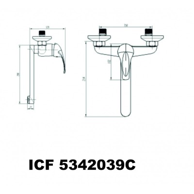  Смесители »  " ЕКО " »   ICF 5342039C 