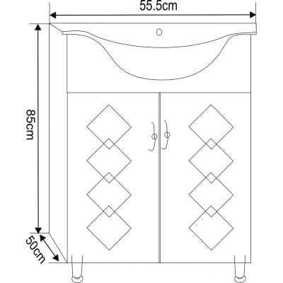  Мебел за баня PVC » 5529 РОБЕРТО