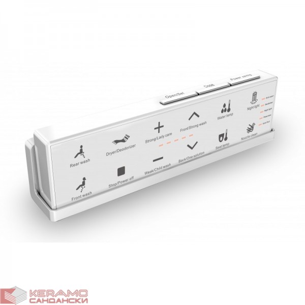 Стенна тоалетна чиния  ICC  5938 SMART