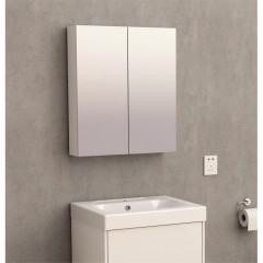 Шкаф за баня горен огледален  ICP6049-2/6070 WHITE
