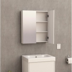 Шкаф за баня горен огледален  ICP6049-2/6070 WHITE