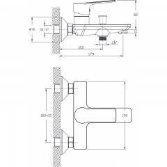 Месингов Смесител » ALFI ICF 6486123