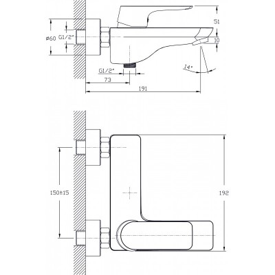 Месингов Смесител »  НОЕМИ  ICF 6628338