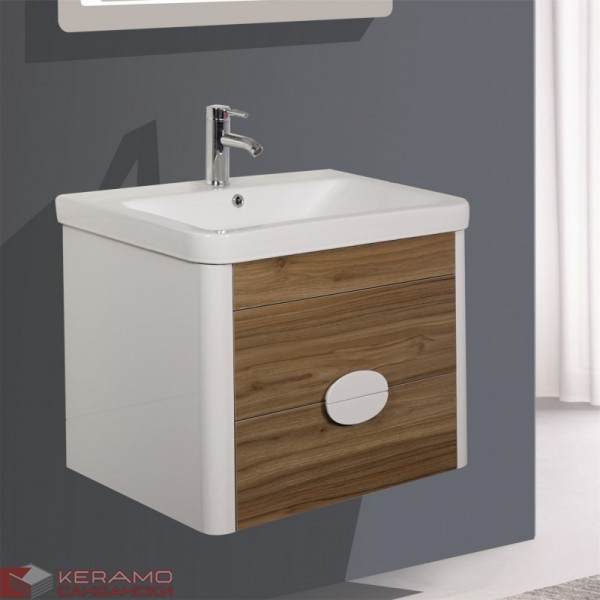  Мебели за баня PVC » ICP 7046WOODEN