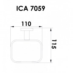  Аксесоари за баня  »  Арго » ICA 7059
