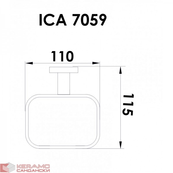  Аксесоари за баня  »  Арго » ICA 7059