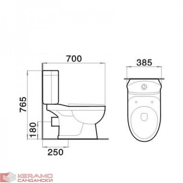 Моноблок  ICC 7076P