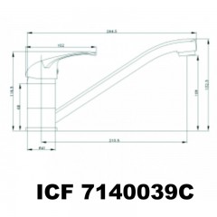  Смесители »  " ЕКО " » ICF 7140039C 