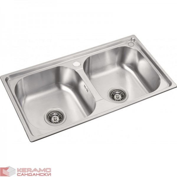 Кухненска мивка алпака ICK 7641 GR