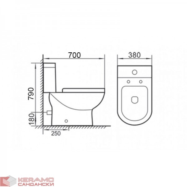 Моноблок  ICC 7970 GEB UF P