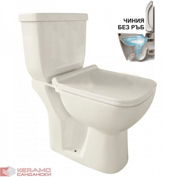 Моноблок  ICC 8036P PP RIMLESS