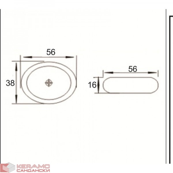  Умивалник » ICB 854 GRAY