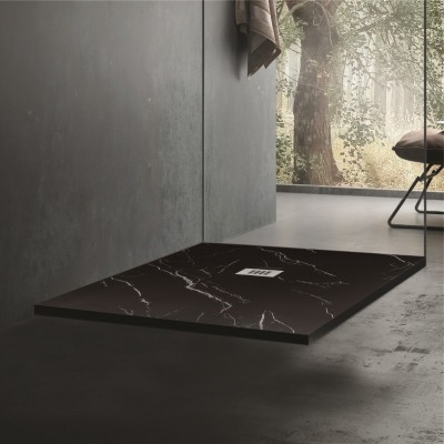 Поддушово корито MARBLE TEXTURE ICST  9010MB-2