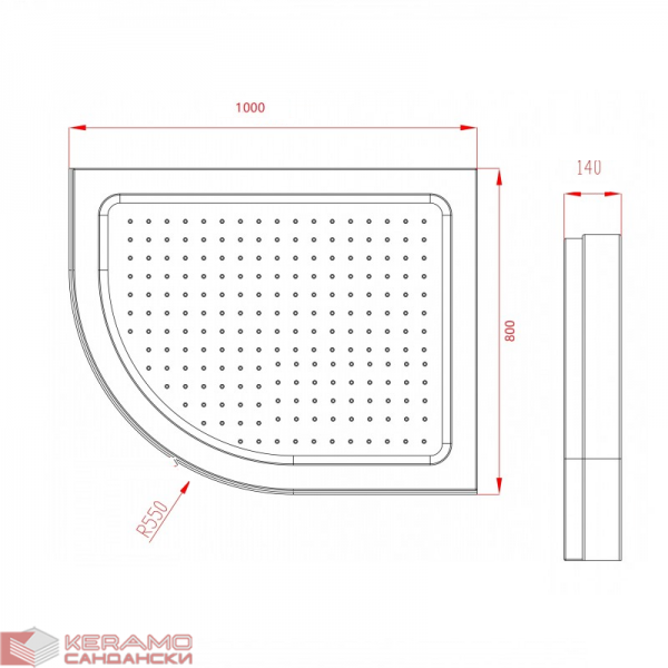Акрилно корито » ICS 839-1 R