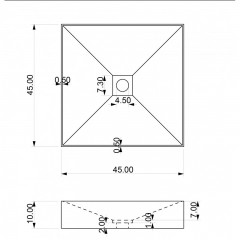 Умивалник  - ICL  4410W