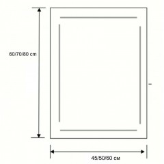 Огледало  ICM 1022/45