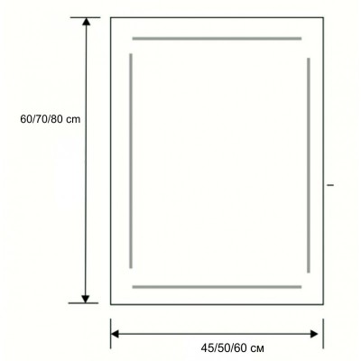Огледало  ICM 1023/80 