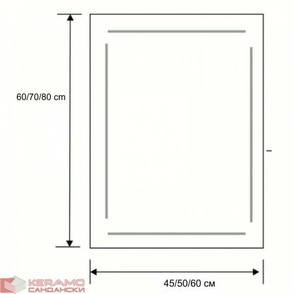 Огледало  ICM 1022/45