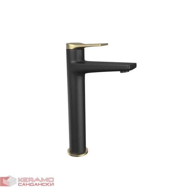 Смесител за умивалник висок  Andare WNW168В73PA-В black/bronz