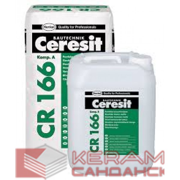 Еластичен двукомпонентен хидроизолация CR 166