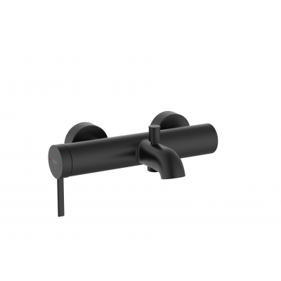 Смесител за вана-душ Ona Matte Black с чучур A5A029ENB0