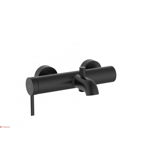 Смесител за вана-душ Ona Matte Black с чучур A5A029ENB0