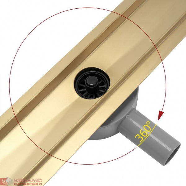 Сифон лентов Greek Gold 700 REA-G8028