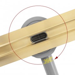 Сифон лентов 80 см. Neox Slim Gold 800 REA-G2719