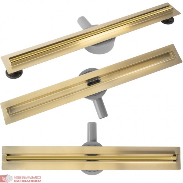 Сифон лентов 80 см. Neox Slim Gold 800 REA-G2719