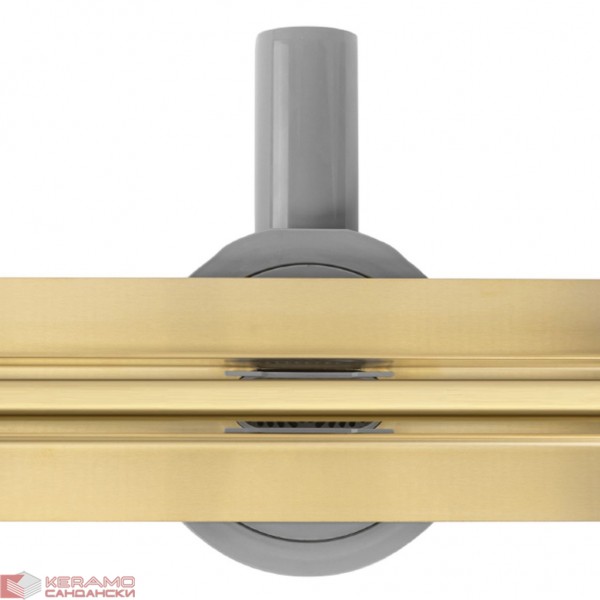 Сифон лентов 70 см. Neox Slim Brushed Gold 700 REA-G2714