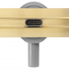 Сифон лентов 70 см. Neox Slim Brushed Gold 700 REA-G2714