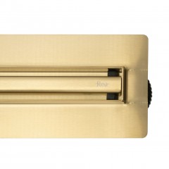 Сифон лентов 70 см. Neox Slim Brushed Gold 700 REA-G2714