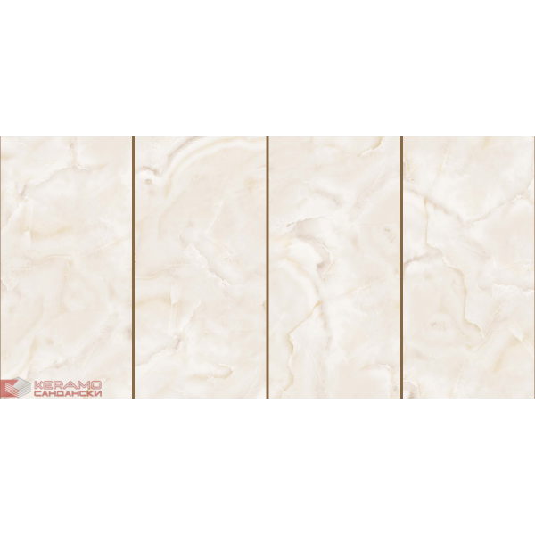 Гранитогрес Cloudy Onyx Beige 120x60